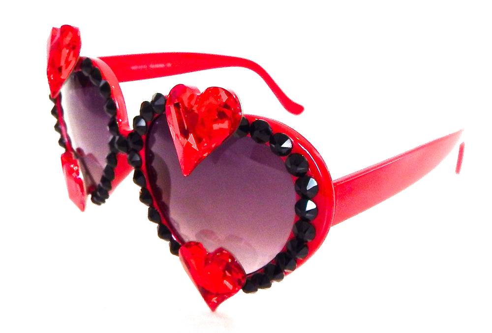 TRUE ROMANCE RED DOUBLE TROUBLE LOLITA GLASSES