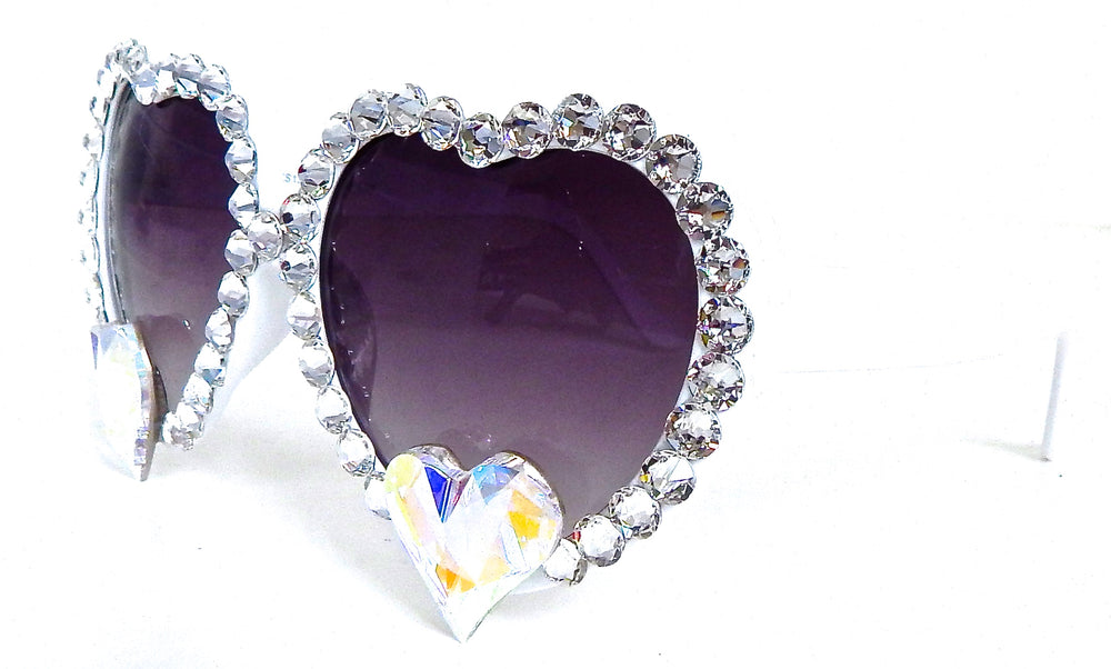 TRUE ROMANCE WHITE MOONBEAM LOLITA GLASSES