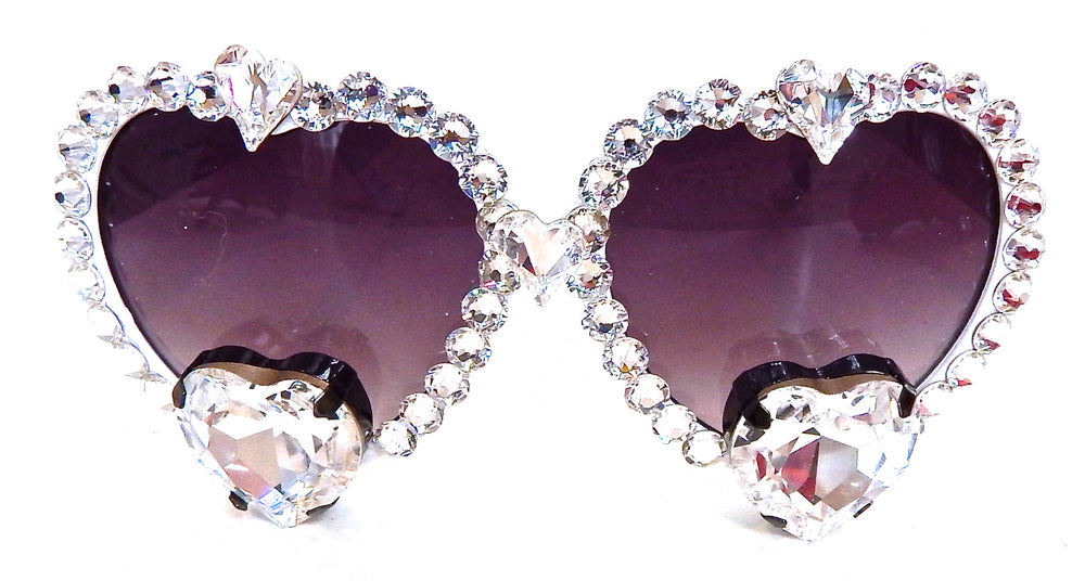 TRUE ROMANCE WHITE MOONDUST LOLITA GLASSES