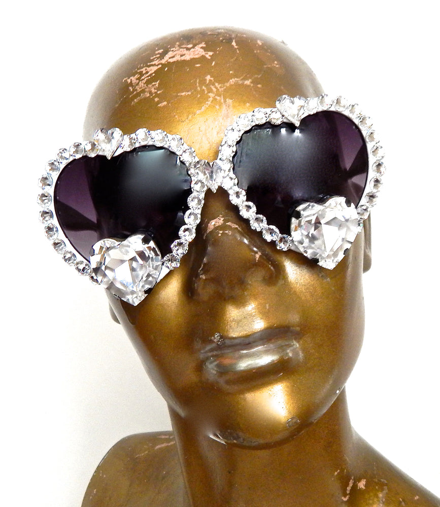 TRUE ROMANCE WHITE MOONDUST LOLITA GLASSES