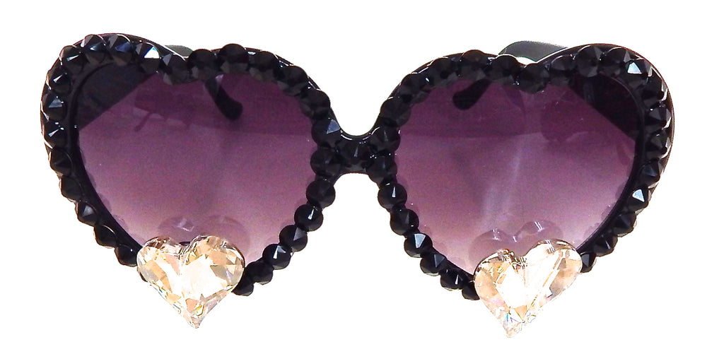 TRUE ROMANCE BLACK STONE LOLITA GLASSES