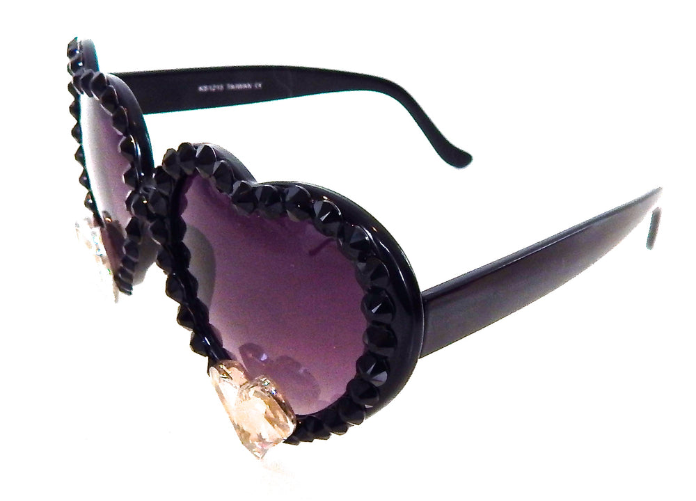 TRUE ROMANCE BLACK STONE LOLITA GLASSES