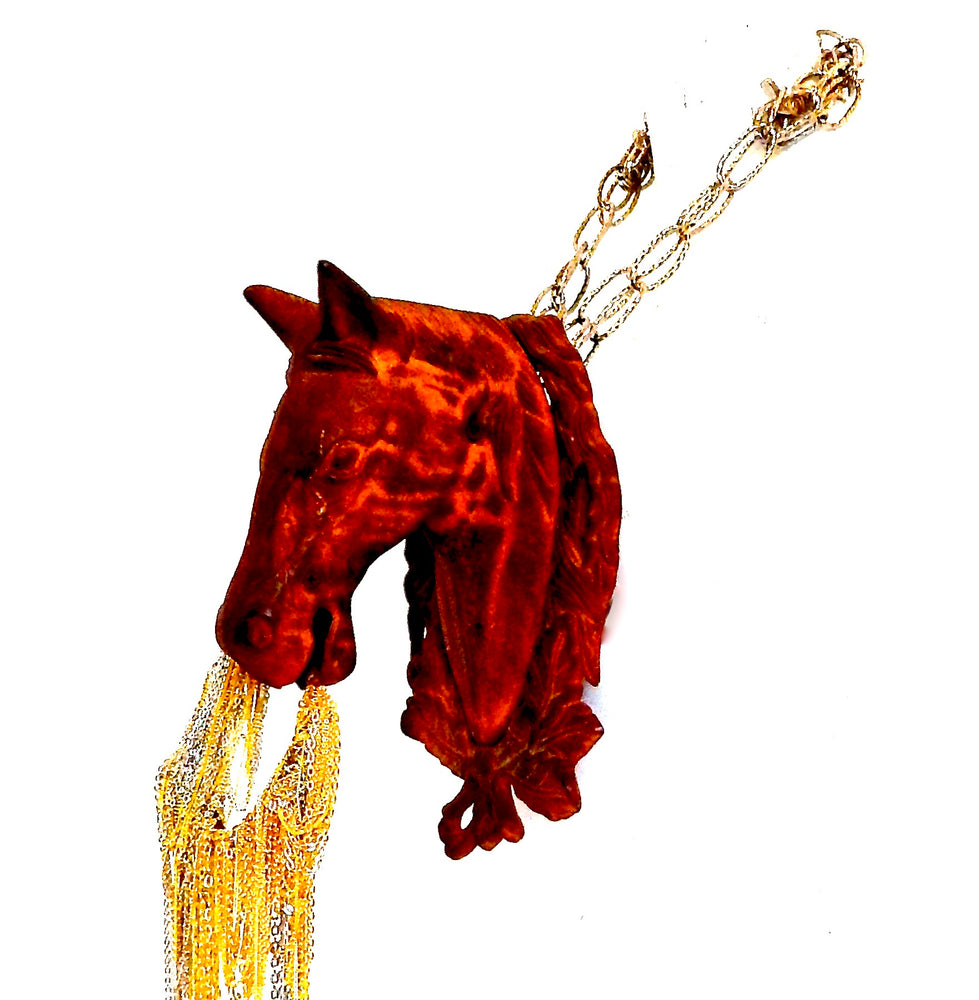 BAD HORSE NECKLACE