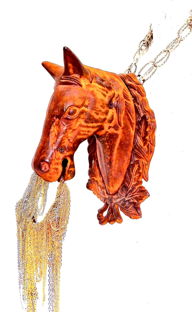 BAD HORSE NECKLACE