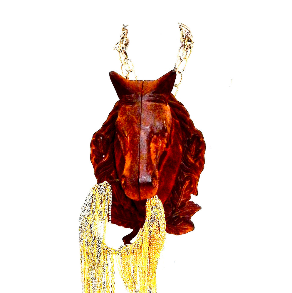 BAD HORSE NECKLACE
