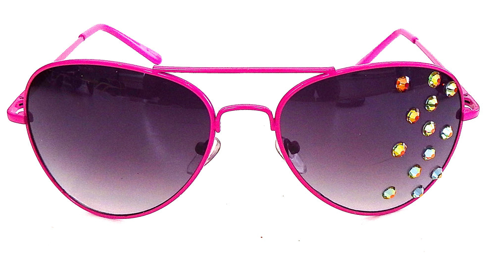AVIATOR VOLCANO PINK GLASSES