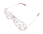 WESTRAY SCANDALOUS RHINeSTONE CLEAR AVIATOR SUNGLASSES