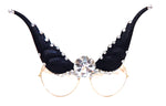 WESTRAY SHADOW PHOENIX RHINESTONE AVIATOR SUNGLASSES