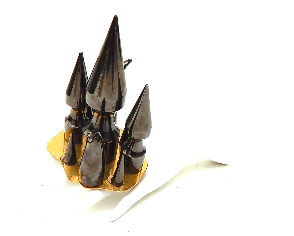 WHEELS OF STEEL SPIKE RING