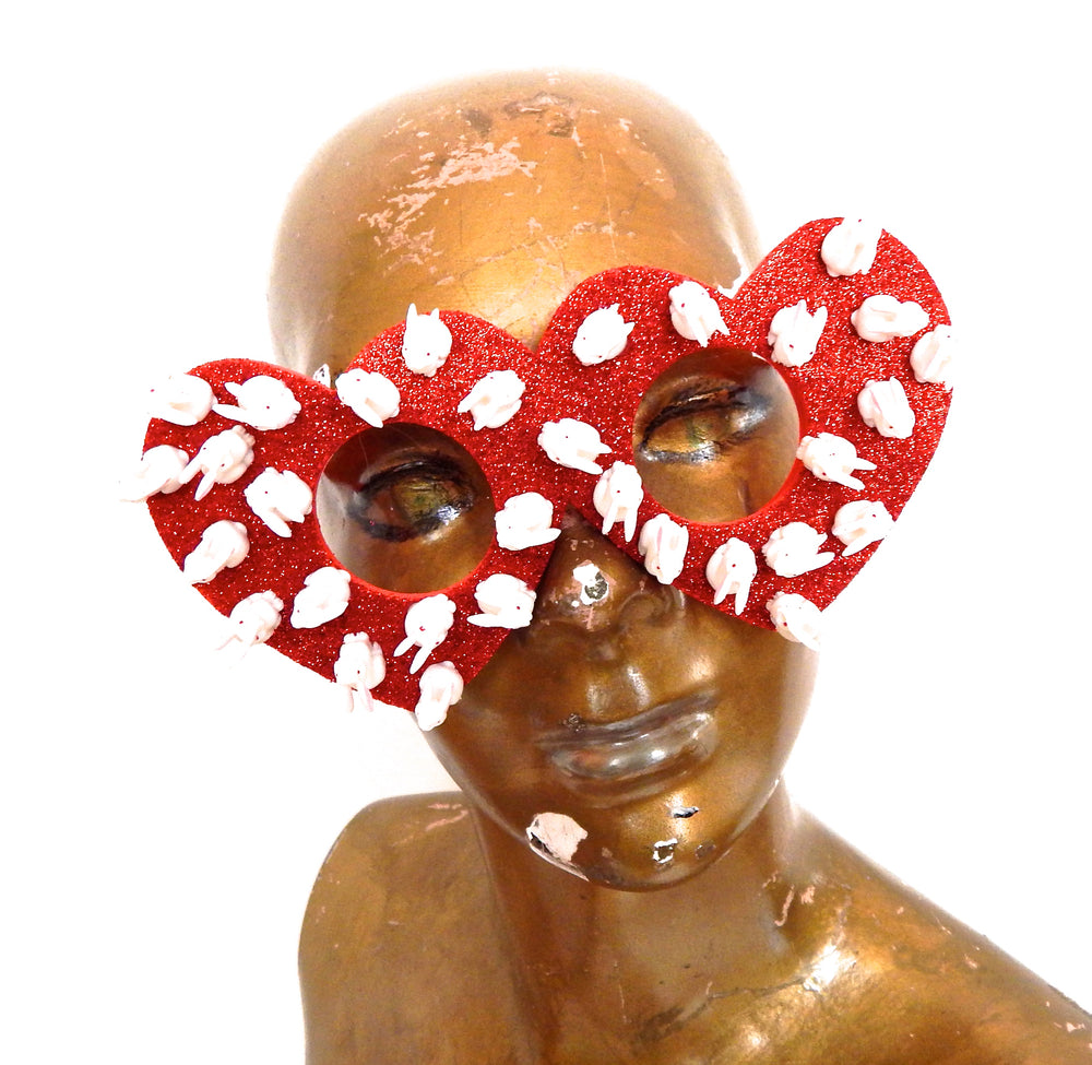 LOVER WHITE RABBIT GLASSES