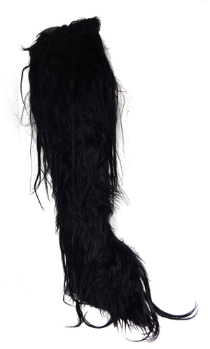 WOOLY BULLY THIGH HIGH BOOTS