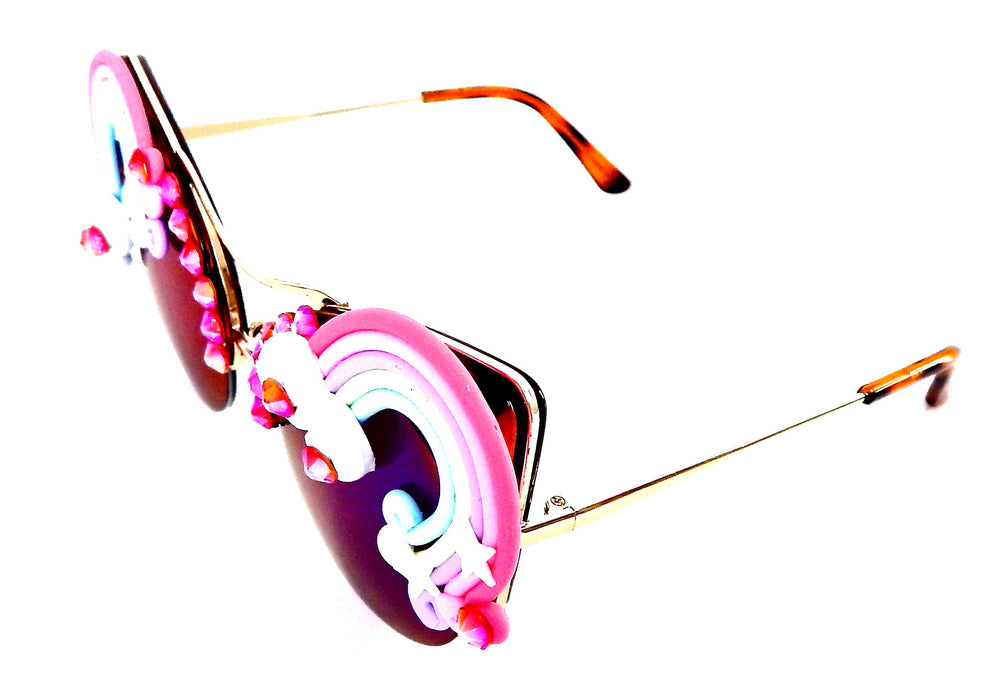 XANADU RAINBOW HONEY GLASSES