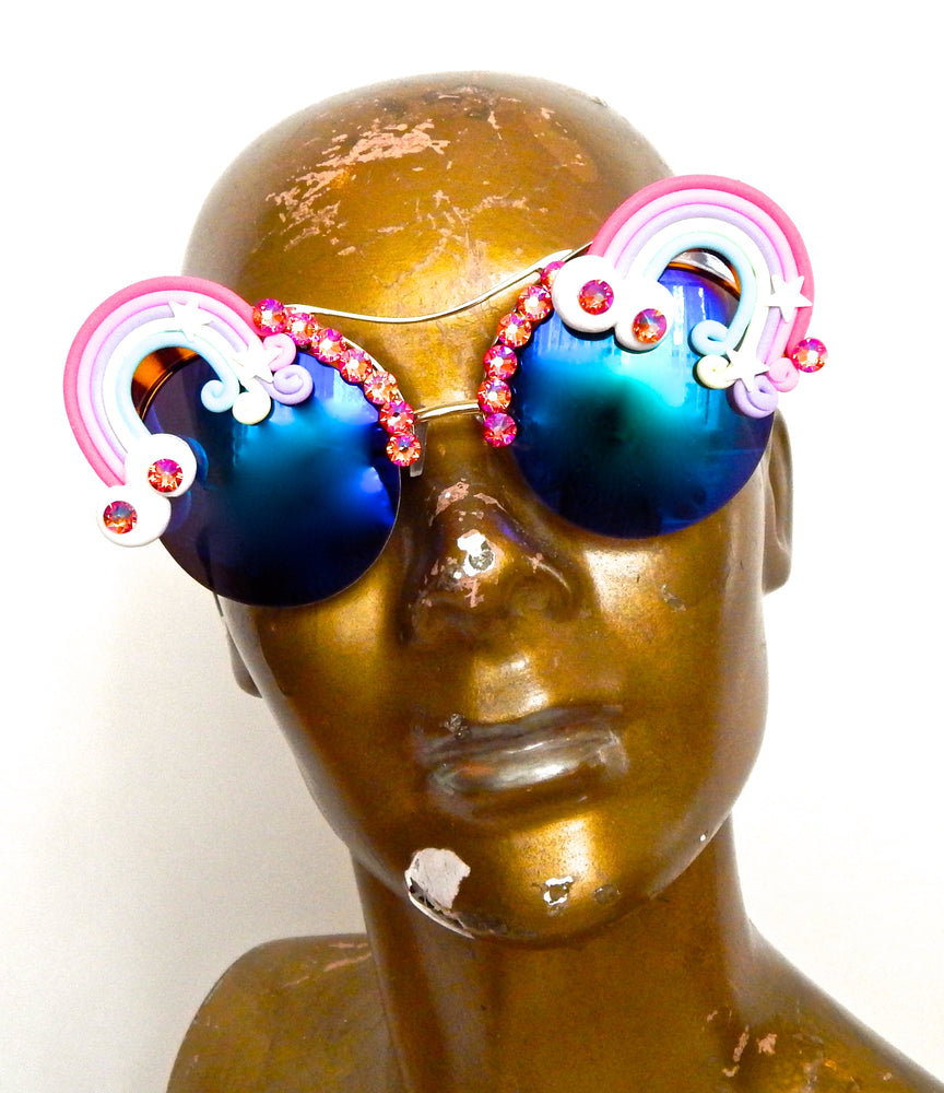 XANADU RAINBOW HONEY GLASSES