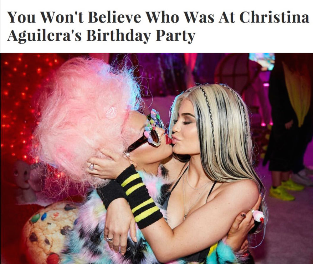 CHRISTINA AGUILERA'S 36TH BIRTHDAY PARTY DECEMBER 2016