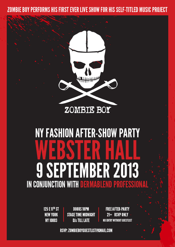 ZOMBIE BOY X FASHION WEEK PERFORMANCE