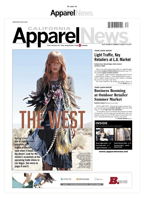 APPAREL NEWS AUGUST 2011