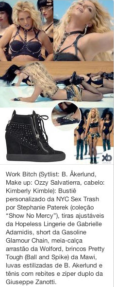 BRITNEY SPEARS "WORK BITCH" VIDEO SEPTEMBER 2013