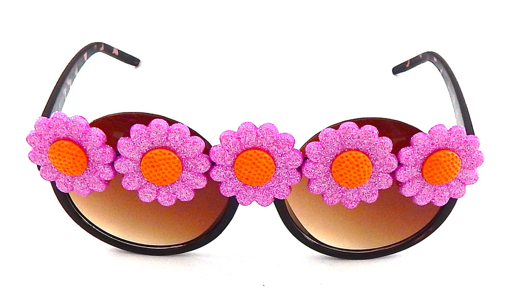 SUMMER OF LOVE CHINA CAT SUNFLOWER PEEKABOO GLASSES