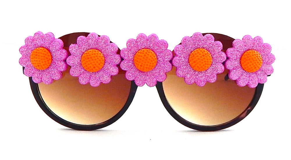 SUMMER OF LOVE CHINA CAT SUNFLOWER PEEKABOO GLASSES