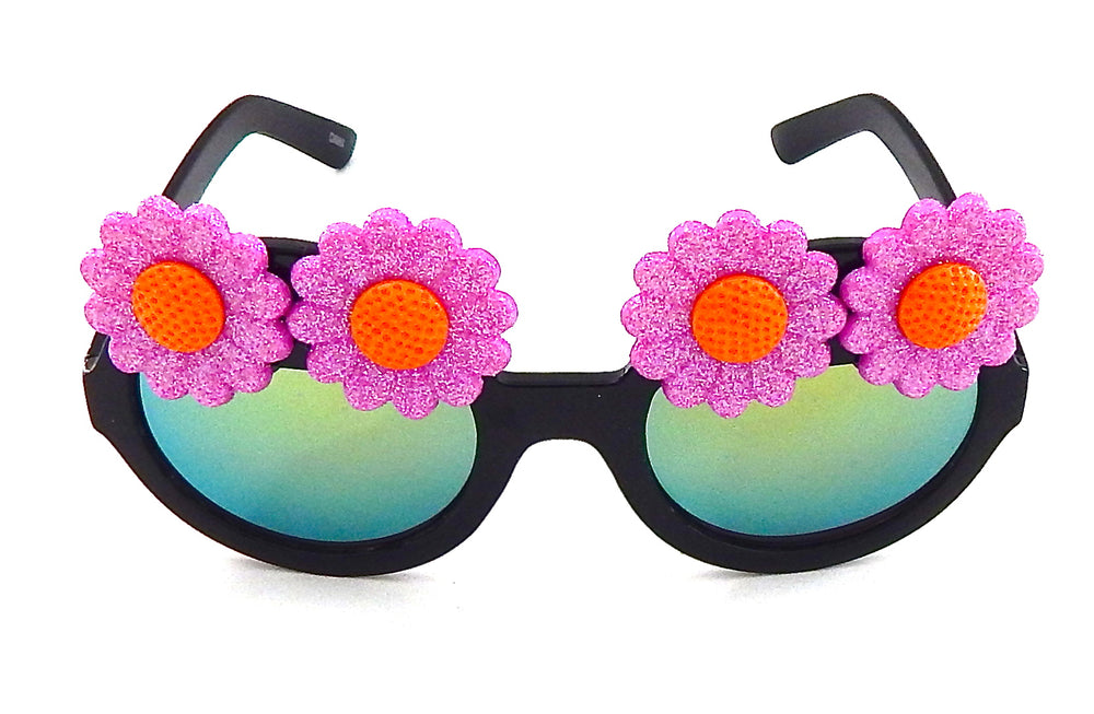 SUMMER OF LOVE CHINA CAT SUNFLOWER WILDE CATERPILLAR GLASSES