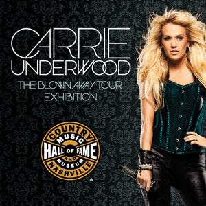 CARRIE UNDERWOOD COUNTRY MUSIC HALL OF FAME OCTOBER 2013