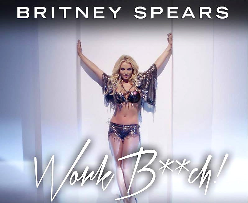 BRITNEY SPEARS "WORK BITCH" VIDEO SEPTEMBER 2013
