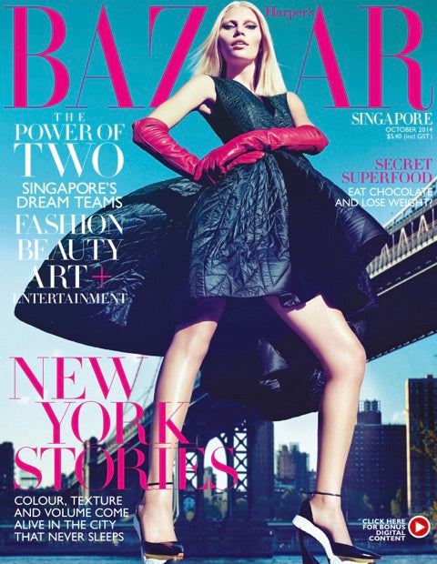 HARPER'S BAZAAR SINGAPORE OCTOBER 2014