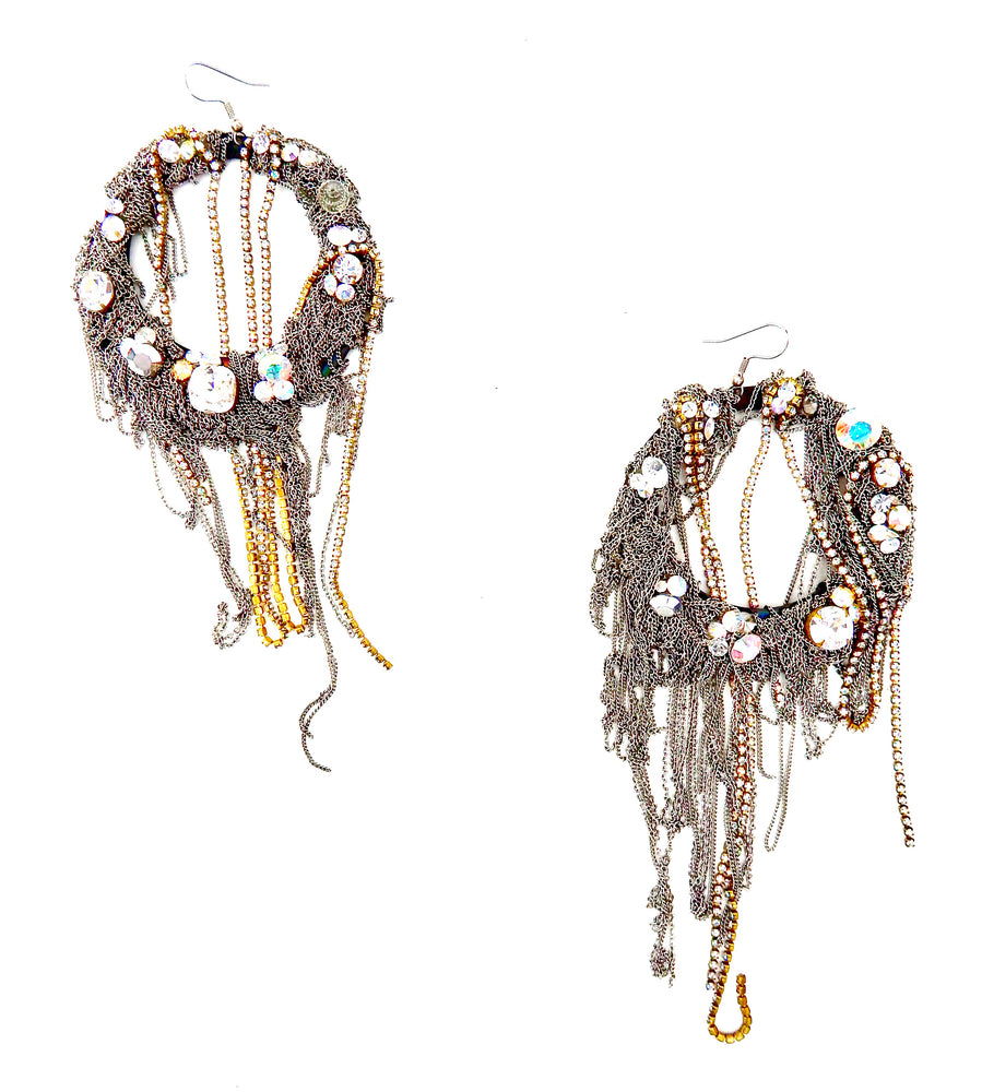 MAXIMILIAN HOOP EARRINGS