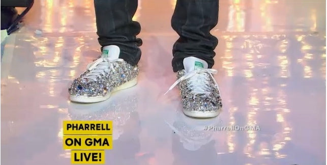 PHARRELL WILLIAMS GOOD MORNING AMERICA APRIL 2014