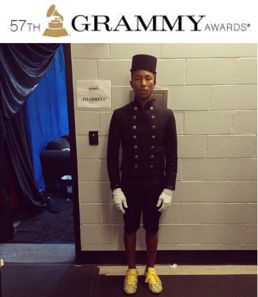 PHARRELL X 57TH GRAMMY AWARDS FEBRUARY 2015