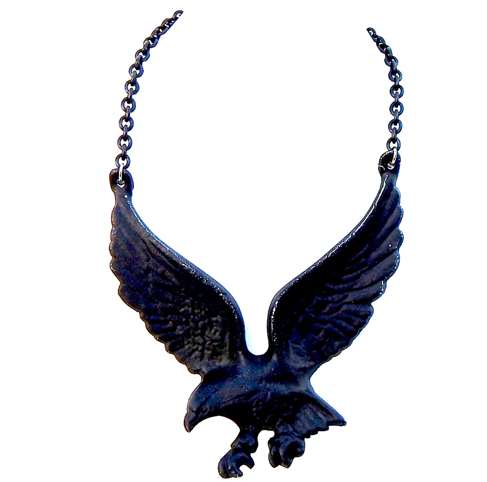 SCREAMIN EAGLE BLACK NECKLACE